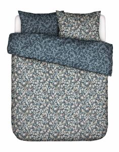 Essenza Aleste Slate grey Dekbedovertrek 1p set 200x200/220 + 2 slopen