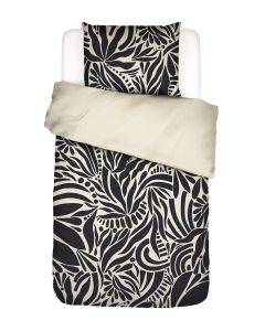 Essenza Allori Antraciet Dekbedovertrek 1p set 140x200/220 + 1 sloop