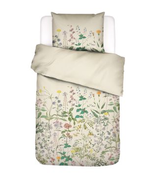 Essenza Augustina Vanille Dekbedovertrek 1p set 140x200/220 + 1 sloop