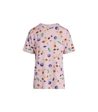 Essenza Denna Fiorre Pale lilac Top korte mouw XS